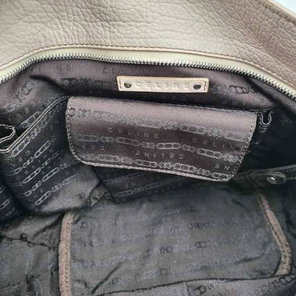 Celine Bittersweet Shoulder Bag in Soft Grained Leather ...Authentic w/COA... - Picture 12 of 16